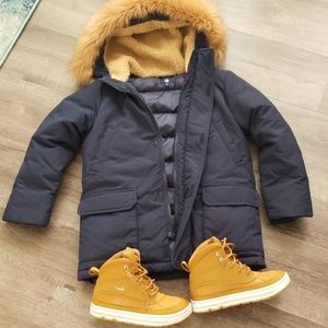 UNI coat boys blue 7/8